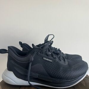 lululemon athletica Men's Black and White Athletic Shoes